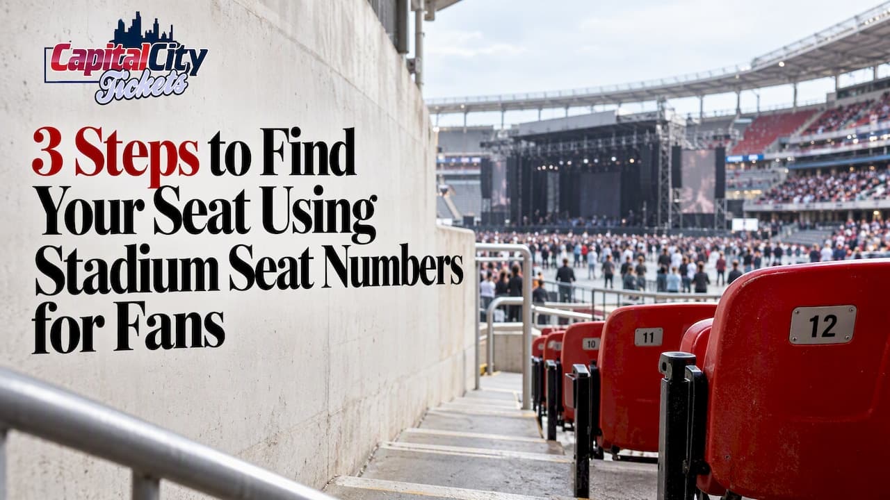 3 Steps to Find Your Seat Using Stadium Seat Numbers for Fans