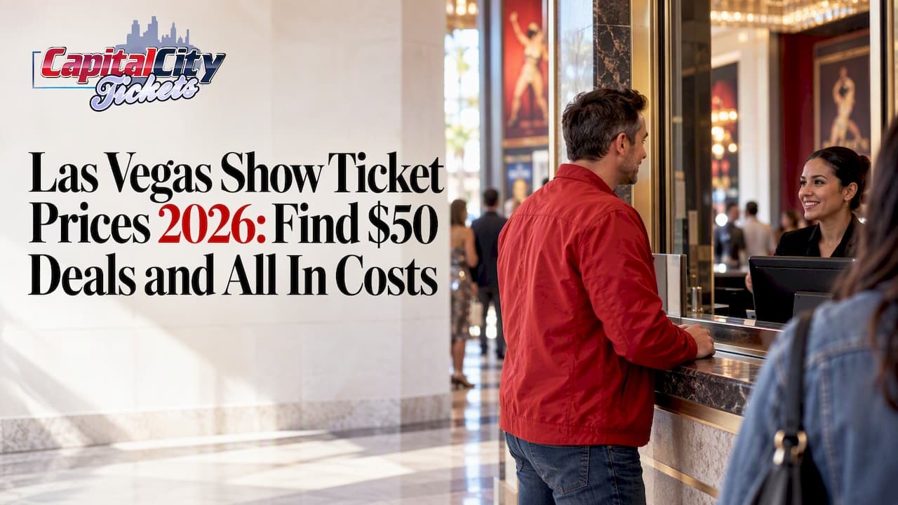 Las Vegas Show Ticket Prices 2026: Find $50 Deals and All In Costs