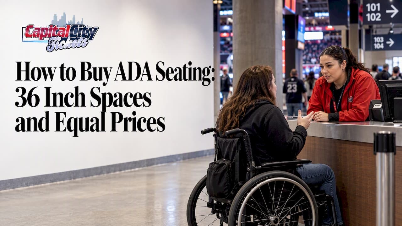 ADA Seating: 36 Inch Spaces, Equal Prices, and How to Buy
