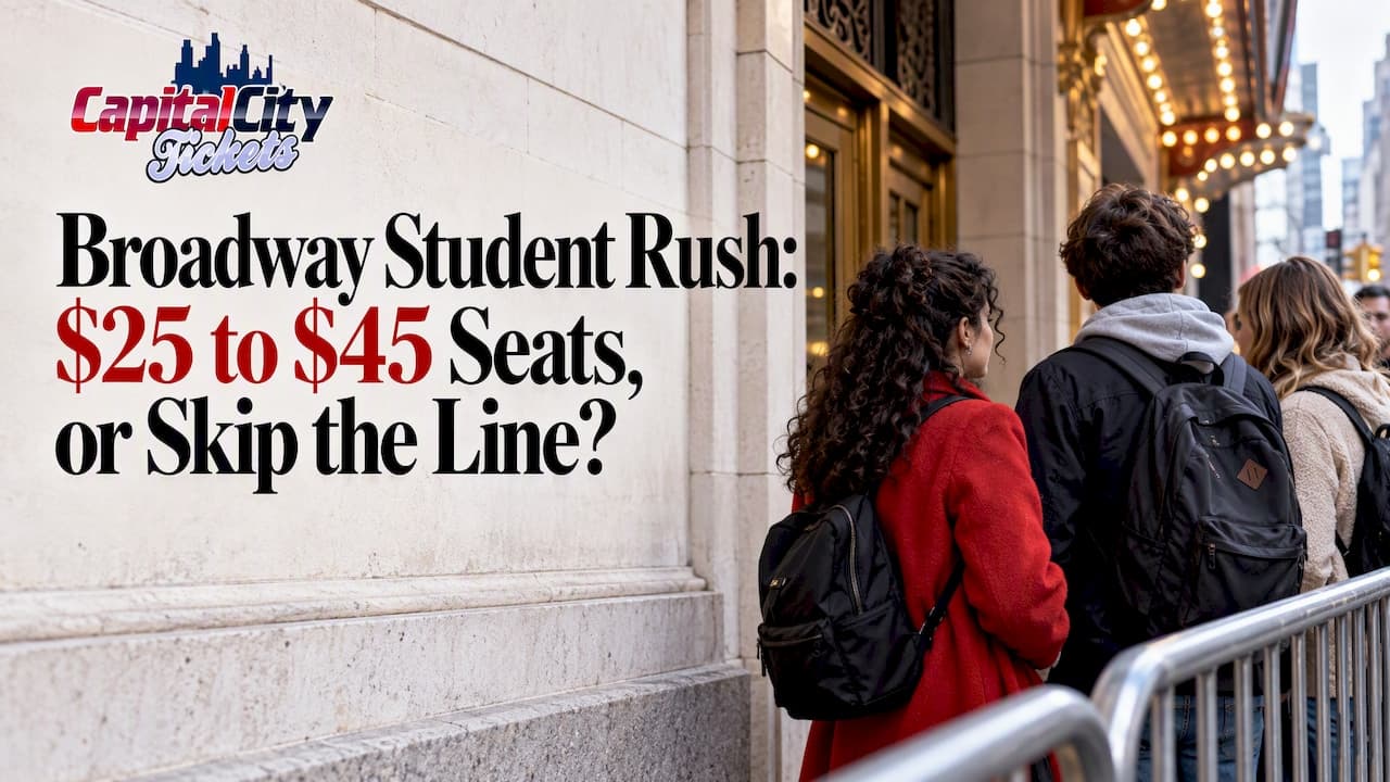 Broadway Student Rush: $25 to $45 Seats, or Skip the Line?