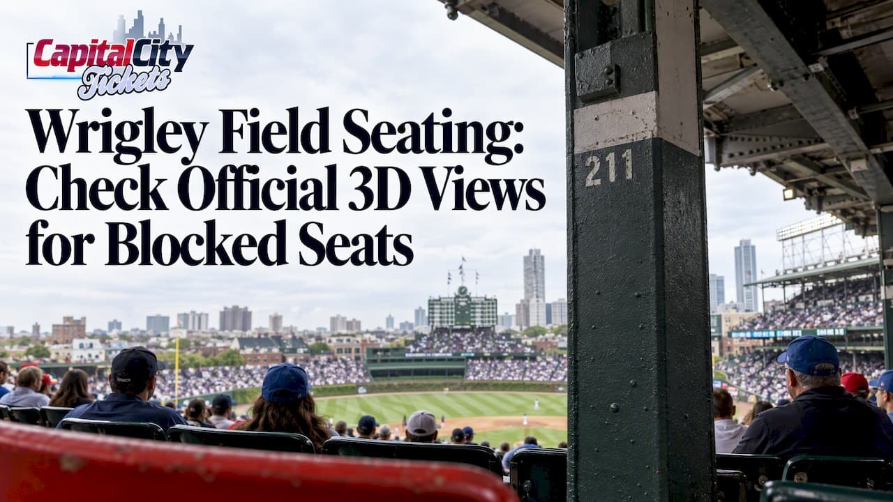 Wrigley Field Seating: Check Official 3D Views for Blocked Seats
