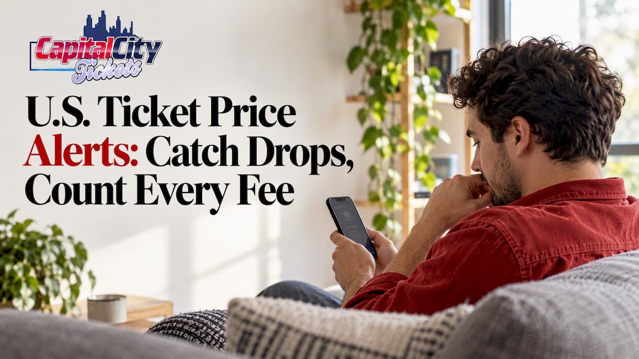U.S. Ticket Price Alerts: Catch Drops, Count Every Fee