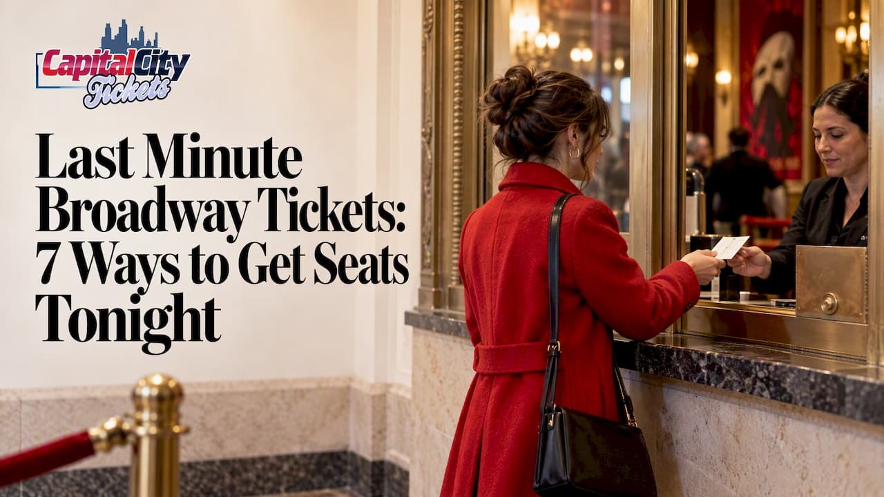 Last Minute Broadway Tickets: 7 Ways to Get Seats Tonight